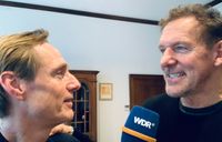 Christoph Tiegel mit Ralf Moeller